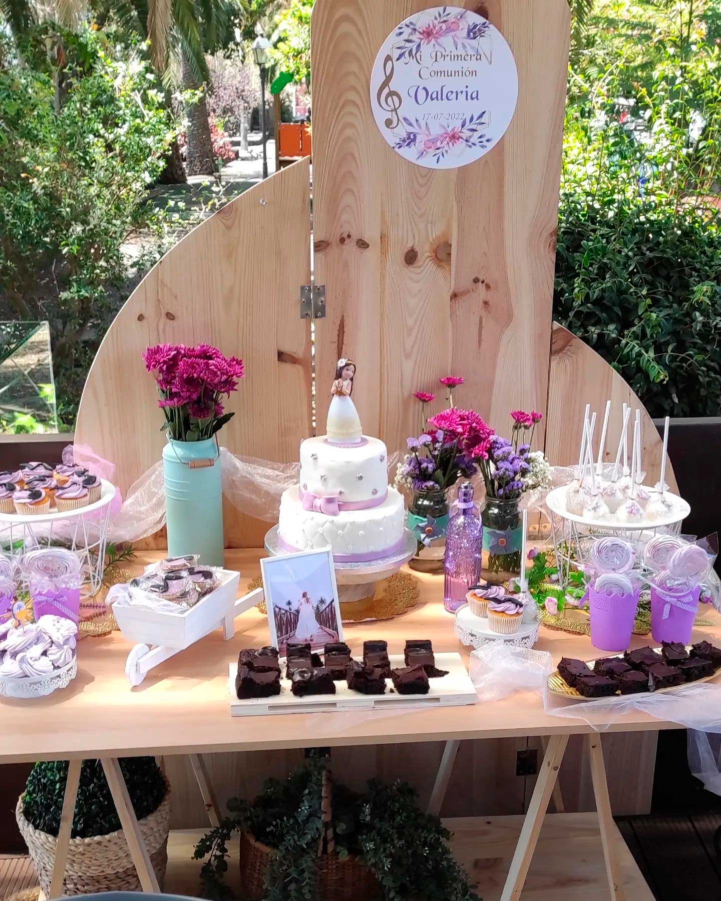 Organización de comuniones en La Palma